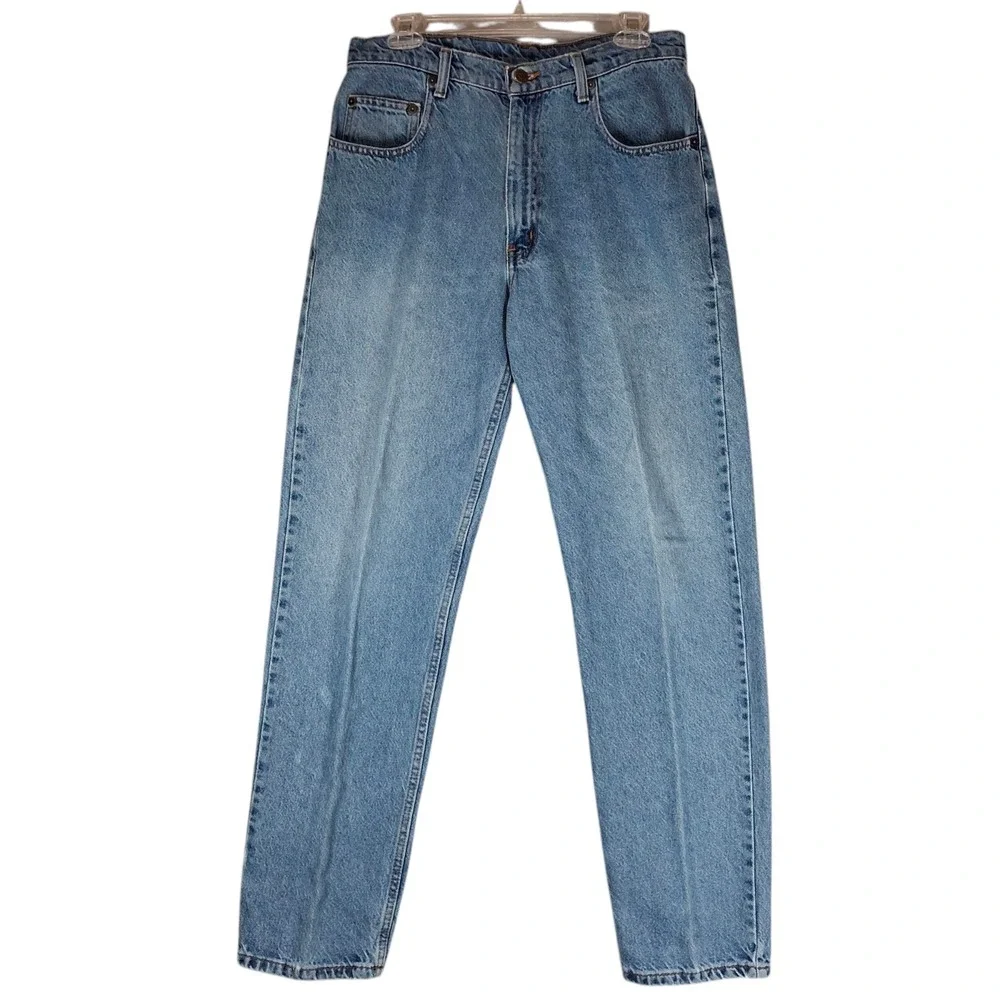 The Original Graphite Straight Denim Jeans Men's 30x31 Blue Medium Wash 5-Pocket